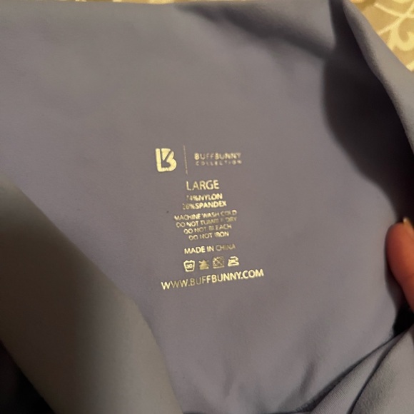 Buffbunny Legacy Bike Short - Rain Water Blue in Size L - Picture 4 of 5